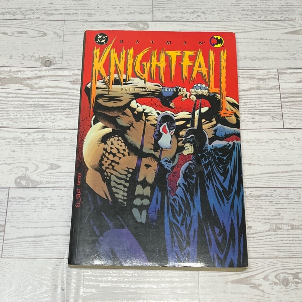 Batman‎ Knightfall Part One Broken Bat Graphic Novel 1993 DC Comics